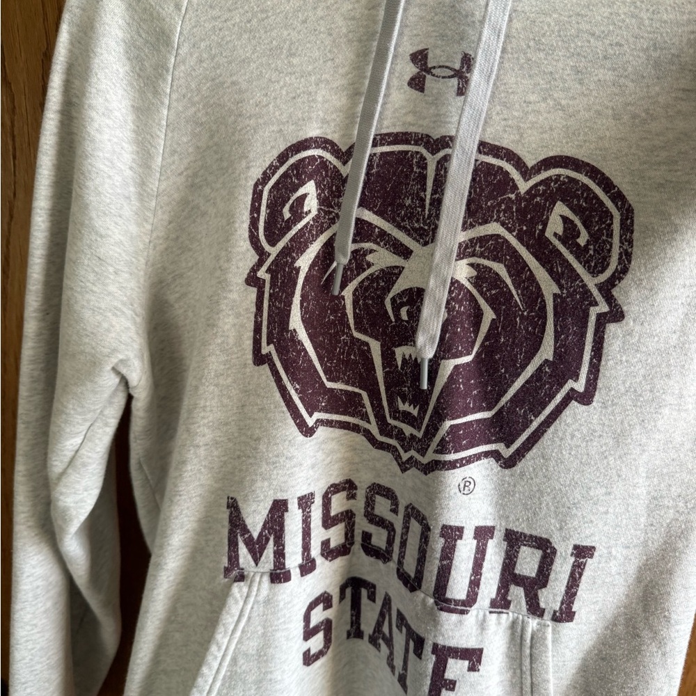 LG Gray Hoodie with Under Armour Logo